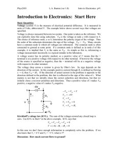 Introduction to Electronics: Start Here