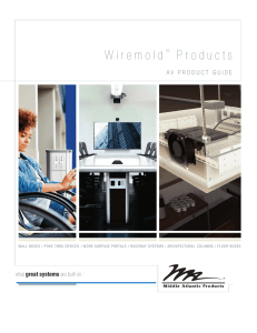 Wiremold ® Products