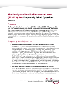 (FAMILY) Act: Frequently Asked Questions