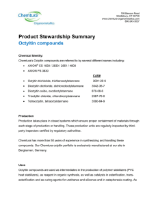 Octyltins - Chemtura