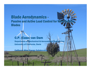 Passive and Active Load Control for Wind Turbine Blades