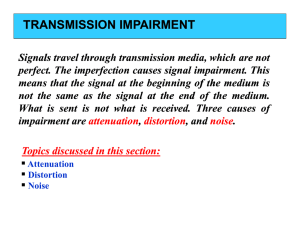 TRANSMISSION IMPAIRMENT