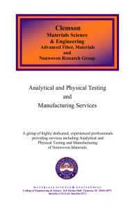 Analytical and Physical Testing and