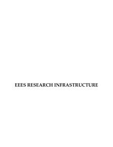 eees research infrastructure