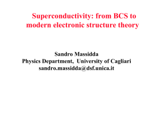 Superconductivity: from BCS to modern electronic structure theory