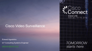 Cisco Video Surveillance