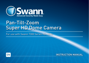 Pan-Tilt-Zoom Super HD Dome Camera