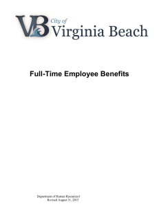 Benefits - City of Virginia Beach