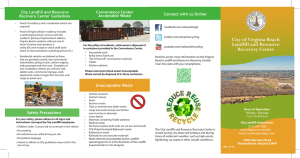 Landfill Services Brochure