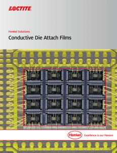 Conductive Die Attach Films - Henkel