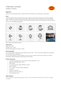 Underwater Luminaires - K