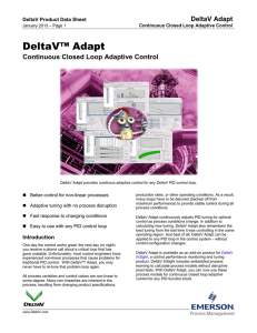 DeltaV Adapt - Emerson Process Management
