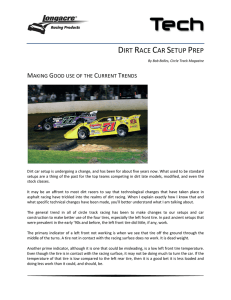 dirt race car setup prep - Longacre Racing Products