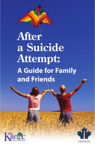 After Suicide Attempt - Canadian Association for Suicide Prevention