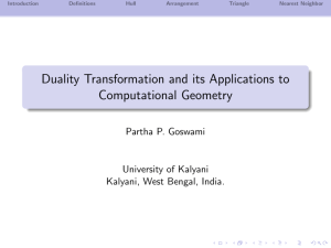 Duality Transformation and its Applications to