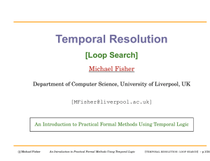 Temporal Resolution - Computer Science