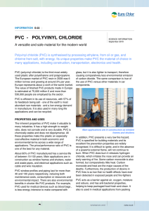 PVC - POLYVINYL CHLORIDE