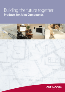 Products for Joint Compounds
