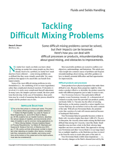 Tackling Difficult Mixing Problems