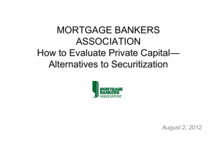 How to Evaluate Private Capital—Alternatives to Securitization