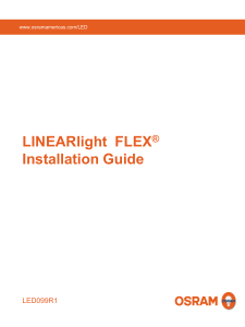 LINEARlight FLEX® Track Installation Guide