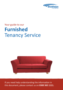 Furnished Tenancy Service
