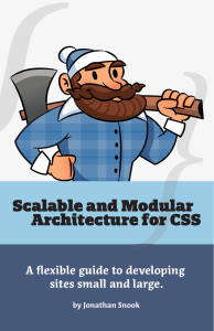 { }Scalable and Modular Architecture for CSS