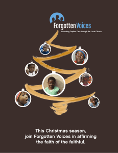 This Christmas season, join Forgotten Voices in affirming the faith of