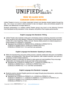 Common Core - Unified Theater