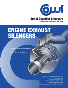 engine exhaust silencers