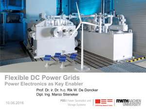 Flexible DC Power Grids