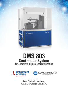 DMS 803 - Konica Minolta Sensing Americas, Inc.