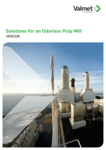 Solutions for an Odorless Pulp Mill