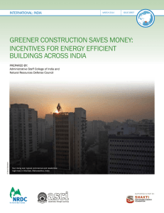 NRDC: Greener Construction Saves Money