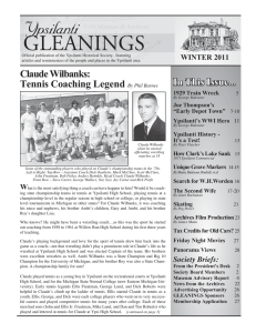 Claude Wilbanks: Tennis Coaching Legend By Phil Barnes In This