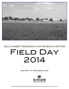 SRP1106 Southwest Research-Extension Center Field Day 2014