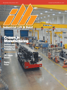 Cranes in Manufacturing