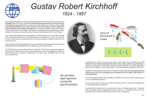Kirchhoff, Gustav R.