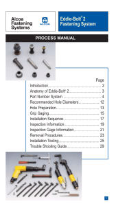 Eddie-Bolt Fastening System