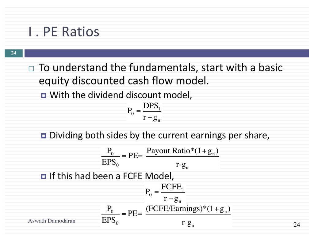 I Pe Ratios 1694