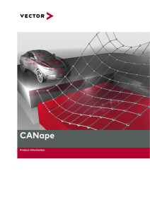 CANape - Measuring, Calibrating, Diagnosing and Flashing ECUs