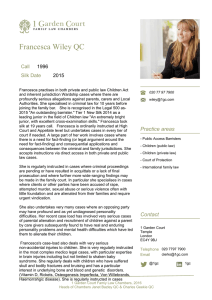 Francesca Wiley QC