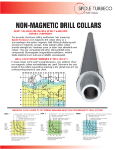 NON-MAGNETIC DRILL COLLARS