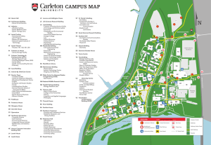 Campus map 52x36 - Carleton University