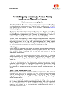 Mobile Shopping Increasingly Popular Among