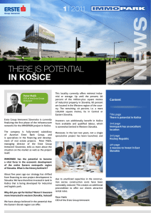 THERE IS POTENTIAL IN KOŠICE