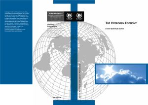 THE HYDROGEN ECONOMY