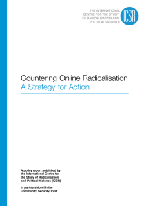 Countering Online Radicalisation A Strategy for Action