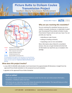 Picture Butte to Etzikom Coulee Transmission Project