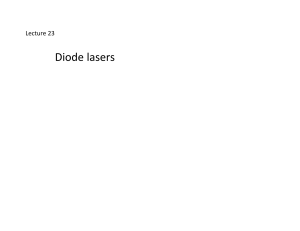 Diode lasers